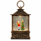 🎄 Weihnachts-Nachtlicht im Vintage-Stil mit Schneefallmotiv