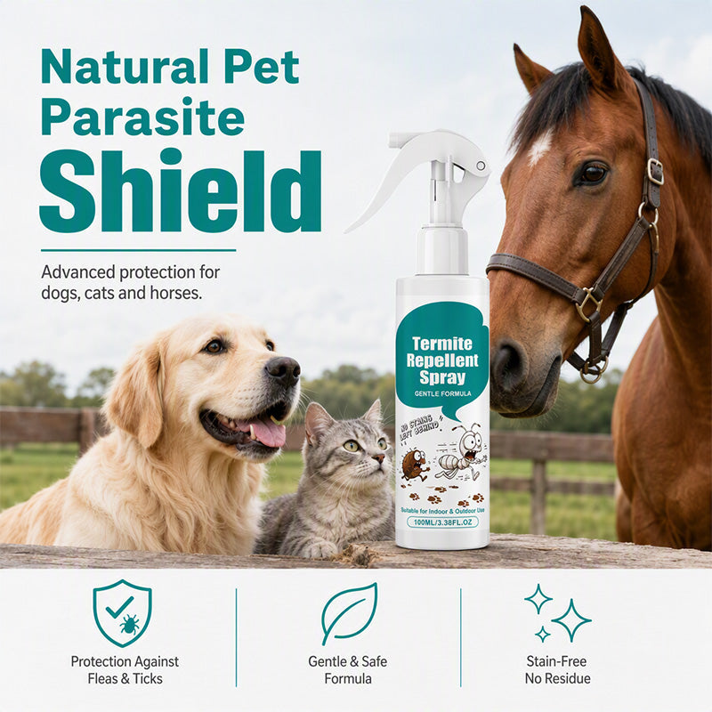🌿 Natural Pet Parasite & Insect Repellent Spray