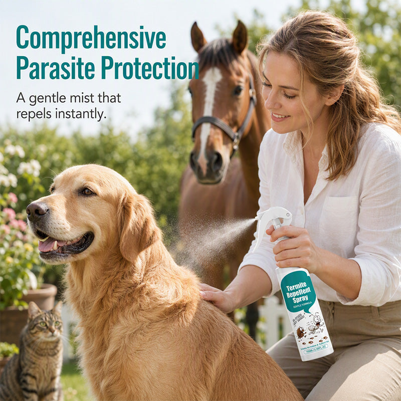 🌿 Natural Pet Parasite & Insect Repellent Spray