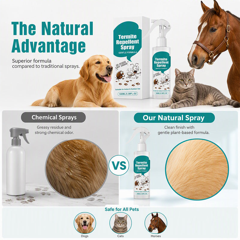 🌿 Natural Pet Parasite & Insect Repellent Spray