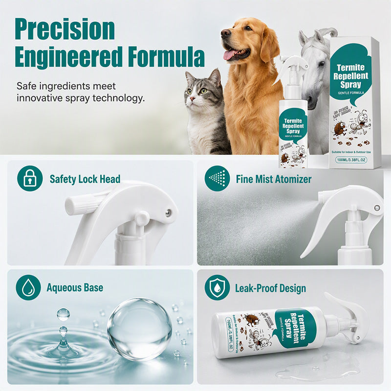 🌿 Natural Pet Parasite & Insect Repellent Spray