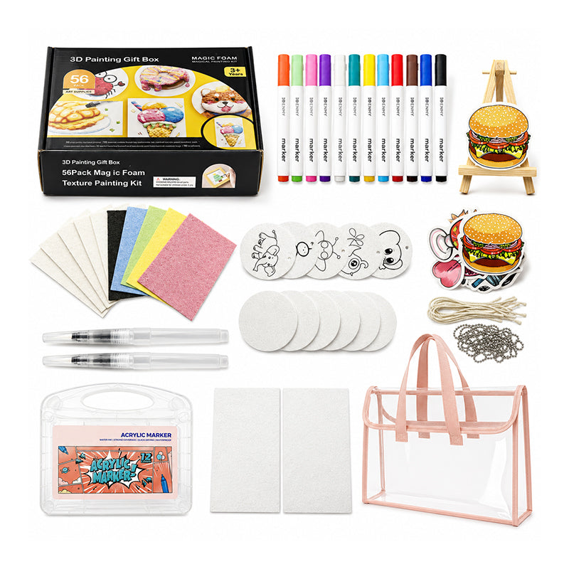 🎨 Aufschäumendes Schaum‑Mal‑Set für Kinder – Alles enthalten, sofort mit dem Basteln loslegen!
