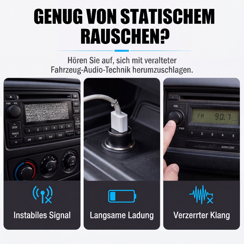 🚗 50% RABATT! 🎵 Bluetooth-Autoradio – Kabelloses Streaming, Freisprechfunktion & einfache Installation – Verwandelt Ihr altes Autoradio in ein modernes System ✨