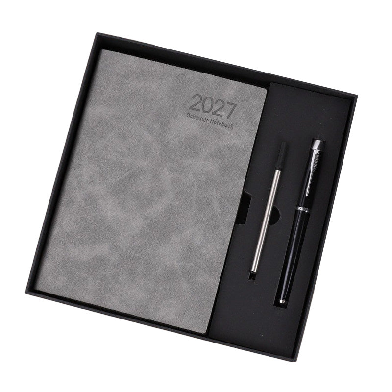 🔥🎁 2+1 GRATIS!!🥳📔 Minimalistischer 2027 Tagesplaner‑Notizbuch