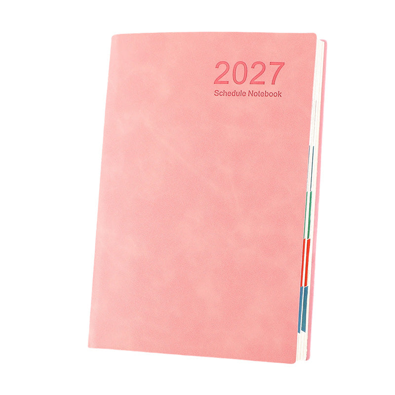 🔥🎁 2+1 GRATIS!!🥳📔 Minimalistischer 2027 Tagesplaner‑Notizbuch