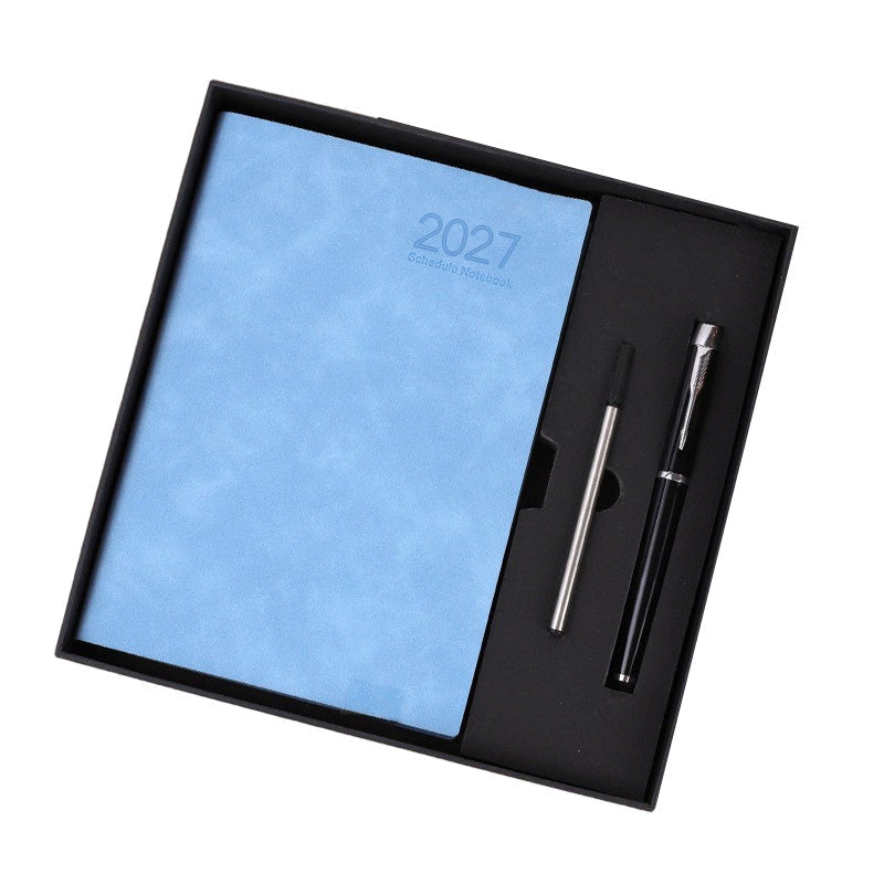 🔥🎁 2+1 GRATIS!!🥳📔 Minimalistischer 2027 Tagesplaner‑Notizbuch