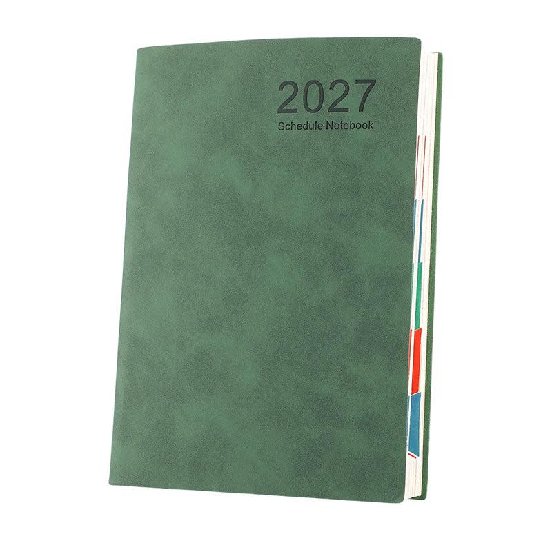🔥🎁 2+1 GRATIS!!🥳📔 Minimalistischer 2027 Tagesplaner‑Notizbuch