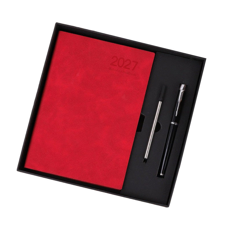 🔥🎁 2+1 GRATIS!!🥳📔 Minimalistischer 2027 Tagesplaner‑Notizbuch