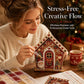 ☃️🎄 3D‑Weihnachts‑Perlenkunst‑Bastelset zum Selbermachen – Kreatives Weihnachts‑DIY für Groß und Klein