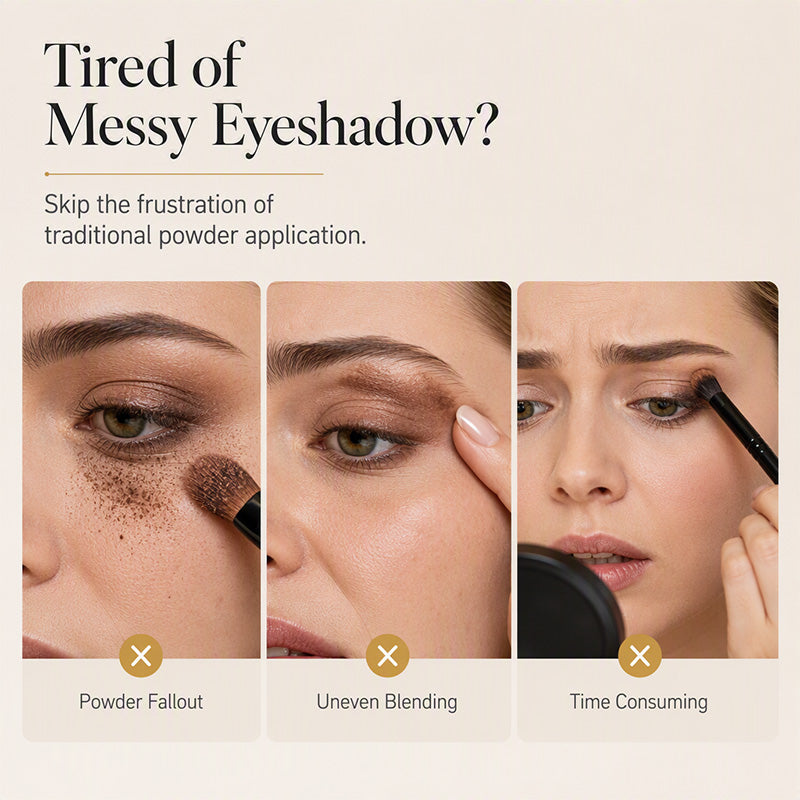 🔥🎁 2+1 GRATIS!!🥳✨Zweiseitiger Mehrfarben‑Lidschatten‑Stick – praktischer Make‑up‑Stift für schnelle Augen‑Looks