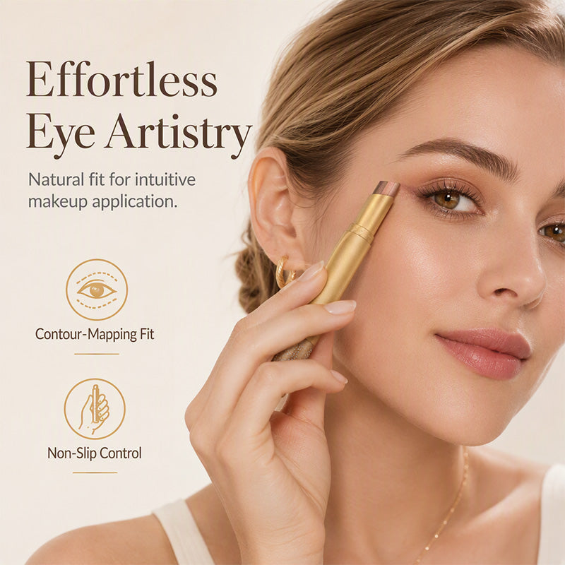 🔥🎁 2+1 GRATIS!!🥳✨Zweiseitiger Mehrfarben‑Lidschatten‑Stick – praktischer Make‑up‑Stift für schnelle Augen‑Looks