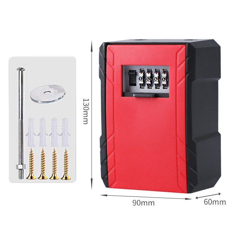 🔥🎁 2+1 GRATIS!!🥳🔐 Outdoor‑Schlüsseltresor mit Zahlenschloss – wetterfeste Wandmontage für sichere Schlüsselaufbewahrung