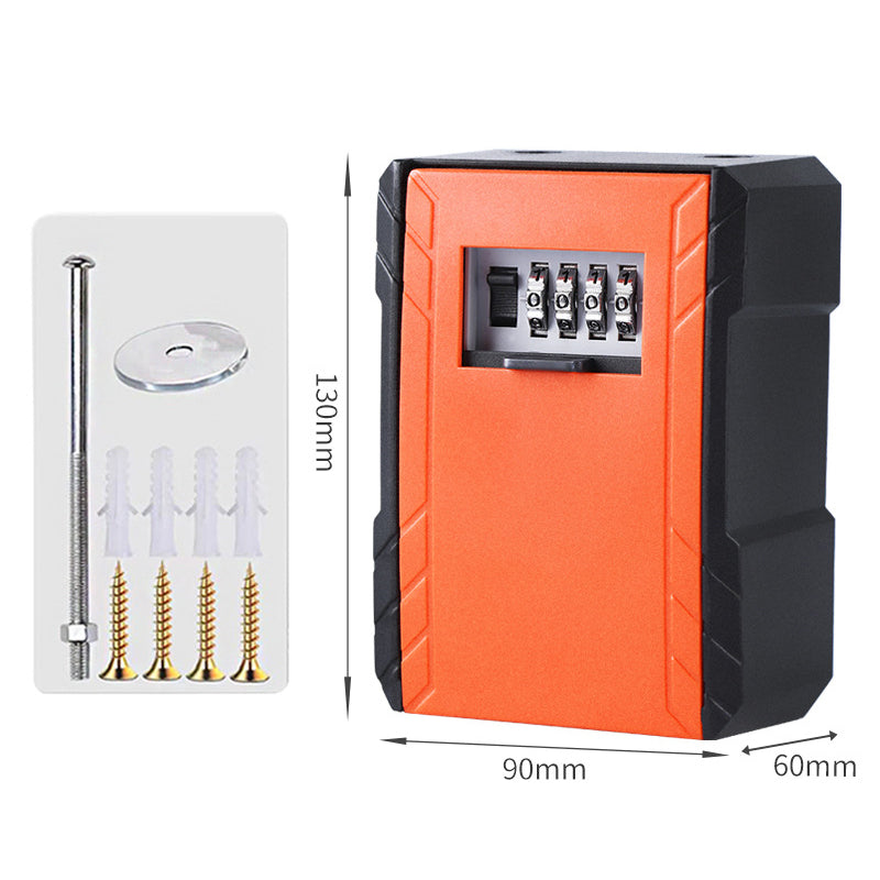 🔥🎁 2+1 GRATIS!!🥳🔐 Outdoor‑Schlüsseltresor mit Zahlenschloss – wetterfeste Wandmontage für sichere Schlüsselaufbewahrung