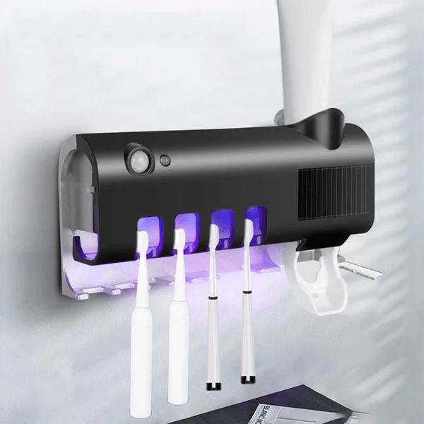 ⏳🔥Nur für kurze Zeit: 50 % Rabatt! ⏰🦷🚿Wandmontierter UV-Zahnbürstendesinfektionsgerät & Halter