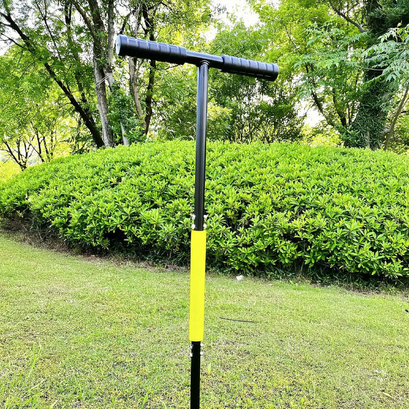 🌱 Handrasenlüfter mit Federunterstützung und Kernauswurf