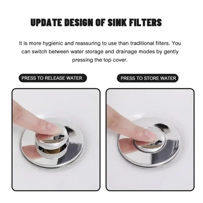 🔥🎁 1+1 GRATIS!!🥳🚿 Edelstahl‑Bodenablauf‑Filter – zuverlässiger Haare‑ und Schmutzfänger für Bad‑ und Duschabfluss
