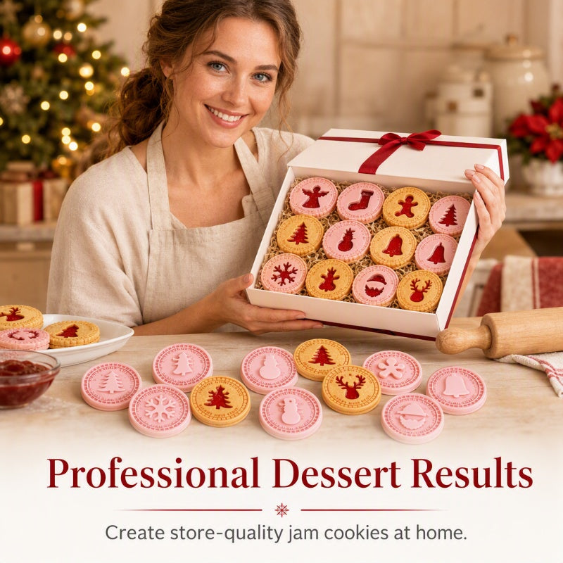 🔥🎁 1+1 GRATIS!!🎄🍪 Festliches Weihnachtsplätzchen-Ausstechset