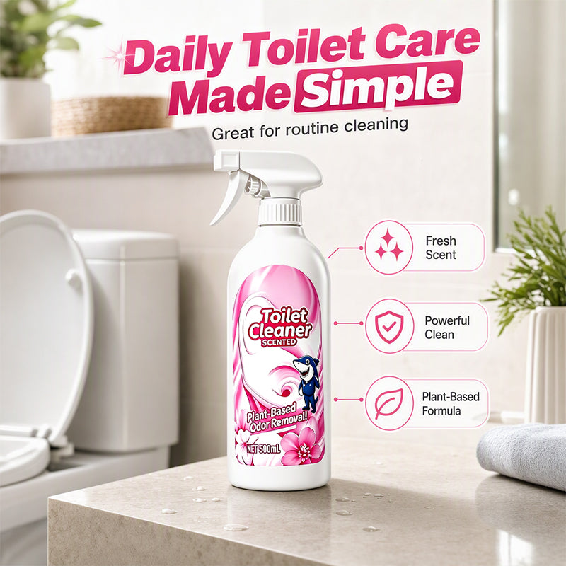 🔥🎁 2+1 GRATIS!!🛡️WC-Reiniger-Spray – Ohne Schrubben, blumiger Duft – Löst Urin und Kalk – Einfache Sprühanwendung – Für die tägliche Badpflege! 💨