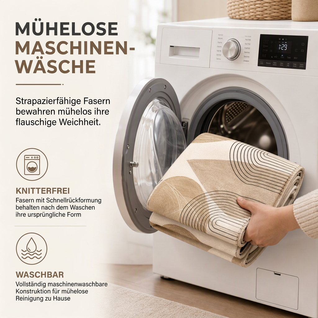 🛁 50 % RABATT! ✨ Badematte im nordischen Stil aus Kunstkaschmir – Ultraweiche, hochdichte Mikrofaser, sofort trocknend und mit verstärkten Kanten – Luxuriöser Komfort für Ihr Badezimmer 🚿