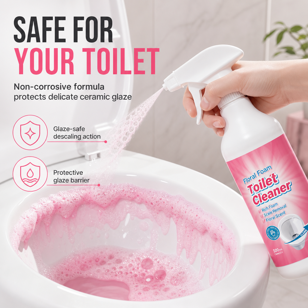 🔥 2+1 GRATIS!!🎁50K+ VERKAUFT!🚽Schäumender WC-Reiniger mit Sprühdüse