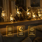 🔥 50 % Rabatt!! ✨🦌 Weihnachts-LED-Lichterkette mit Rentiermotiv
