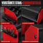 🔥50 % Rabatt!!🔧Wandmontierter Organizer für Elektrowerkzeuge und Bohrer-Aufbewahrungsregal mit Haken und Akkuhalterung für die Garage