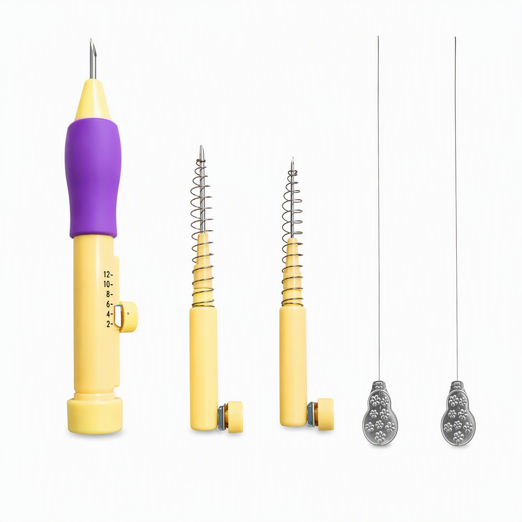 🔥🎁 2+1 GRATIS!!✨ Punch Needle Stickwerkzeug-Set