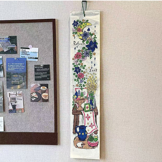 🔥🎁Neu 50% RABATT🔥 Kreativer Wandkalender 2027 (langer Rollenkalender)