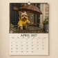 Lustiger Yorkshire Terrier Wandkalender 2027 | A4 Hängekalender
