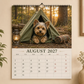 Lustiger Yorkshire Terrier Wandkalender 2027 | A4 Hängekalender