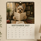 Lustiger Yorkshire Terrier Wandkalender 2027 | A4 Hängekalender