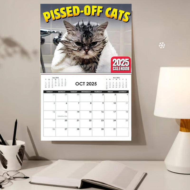 🐱 Lustiger Katzenkalender – 12 Monate frecher Katzenhumor