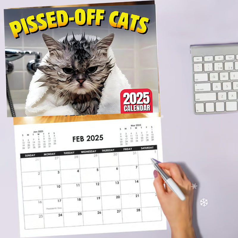 🐱 Lustiger Katzenkalender – 12 Monate frecher Katzenhumor