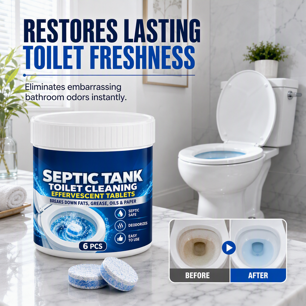 🔥🎁2+1 GRATIS!!🚽🔹 Brausetabletten zur Toilettenreinigung