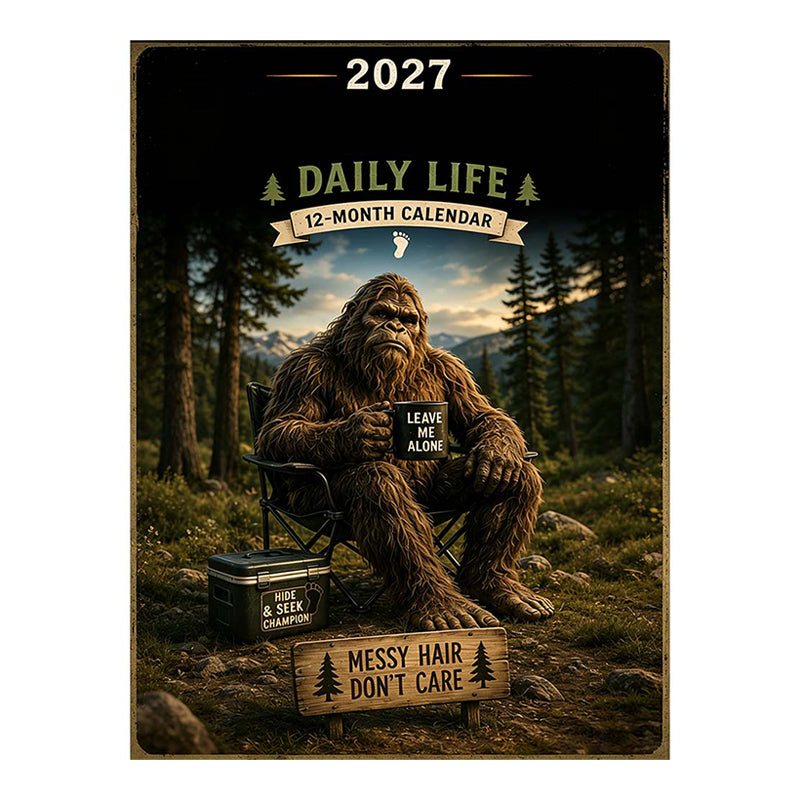 🔥🎃2+1 GRATIS!!🦶 Bigfoots Tageskalender 2027
