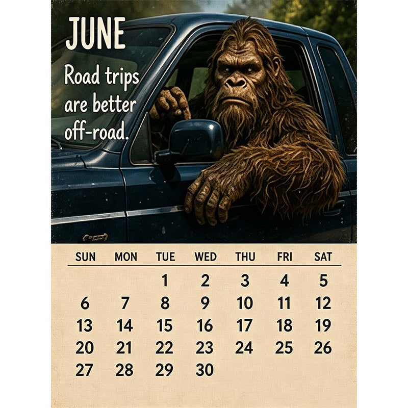 🔥🎃2+1 GRATIS!!🦶 Bigfoots Tageskalender 2027