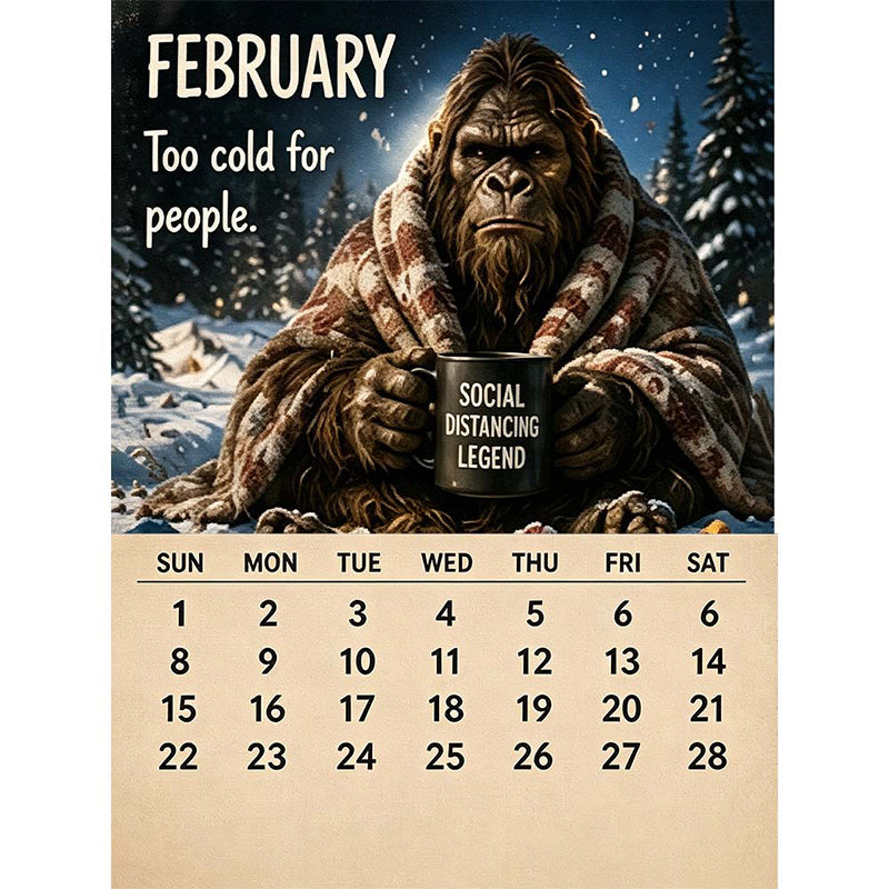 🔥🎃2+1 GRATIS!!🦶 Bigfoots Tageskalender 2027