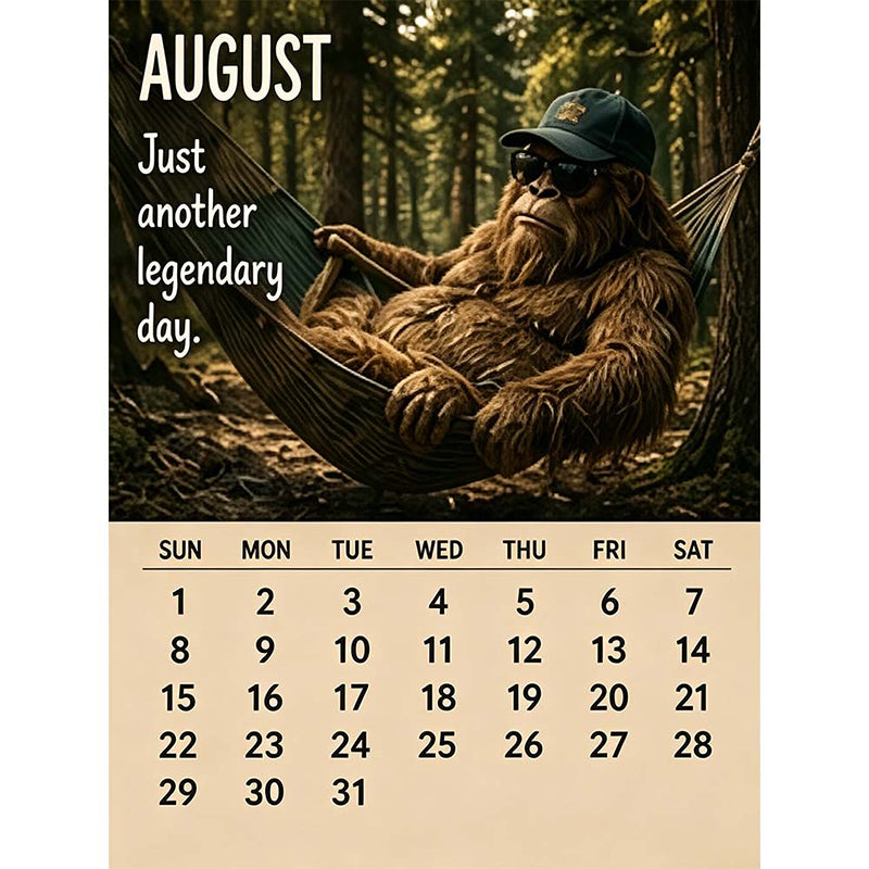 🔥🎃2+1 GRATIS!!🦶 Bigfoots Tageskalender 2027