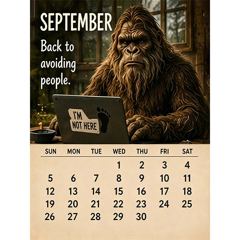 🔥🎃2+1 GRATIS!!🦶 Bigfoots Tageskalender 2027