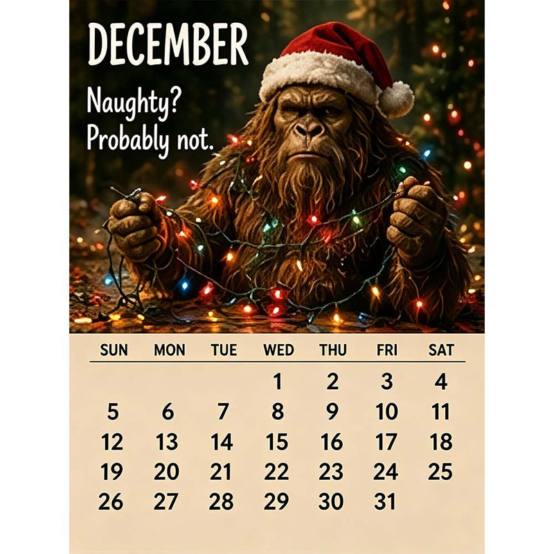 🔥🎃2+1 GRATIS!!🦶 Bigfoots Tageskalender 2027