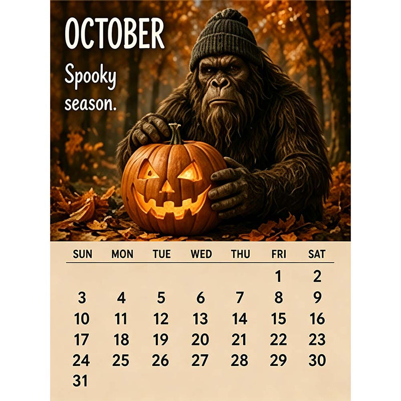 🔥🎃2+1 GRATIS!!🦶 Bigfoots Tageskalender 2027