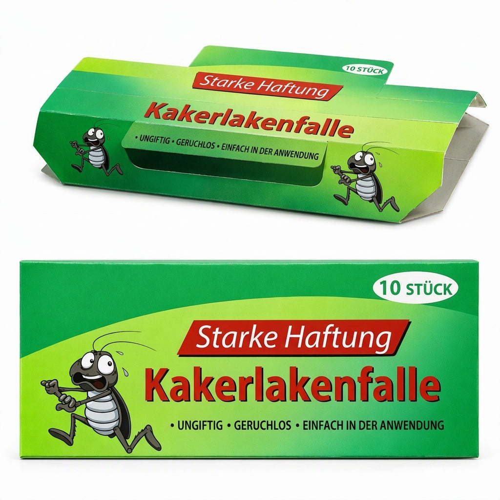 🔥 Klebefallen gegen Kakerlaken | 10er-Packung