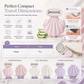 🔥 2+1 GRATIS!! 🪒 Tragbarer manueller Damen-Rasierer in Muschelform