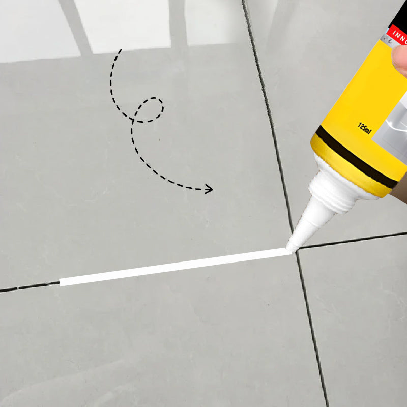 ✨2 kaufen, 1 gratis✨Multifunktionale, wasserfeste, weiße Dichtungsmasse mit Schaber🛠️🧱