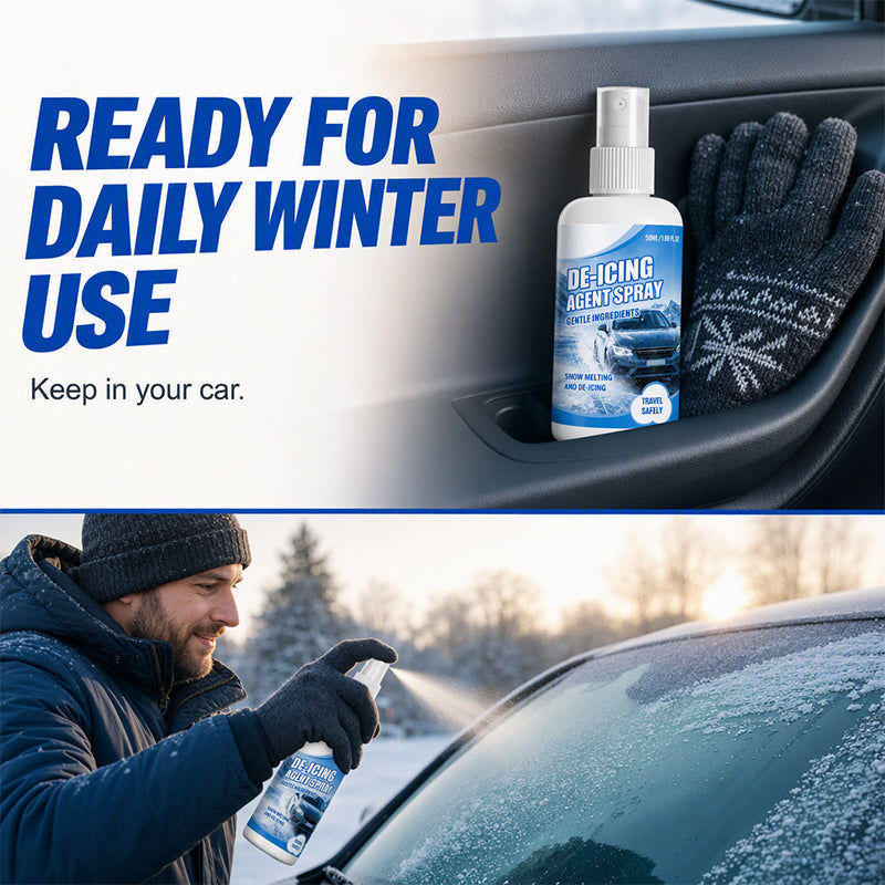 ❄️🚁 50% RABATT! 🎯Schnell wirkendes Enteisungsspray für Autos