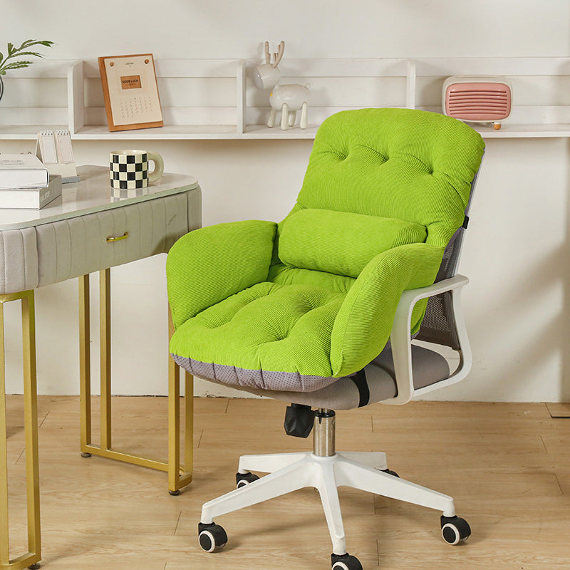 ☁️Kostenloser Versand🪑 Cloud Comfort Schreibtischstuhl – Bequemer Drehstuhl mit weicher Polsterung für Arbeitszimmer, Schminktisch und Homeoffice