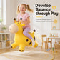 🦒 Niedliches Giraffen-Hüpfspieltier für Kinder, aktives Spielzeug