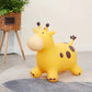 🦒 Niedliches Giraffen-Hüpfspieltier für Kinder, aktives Spielzeug