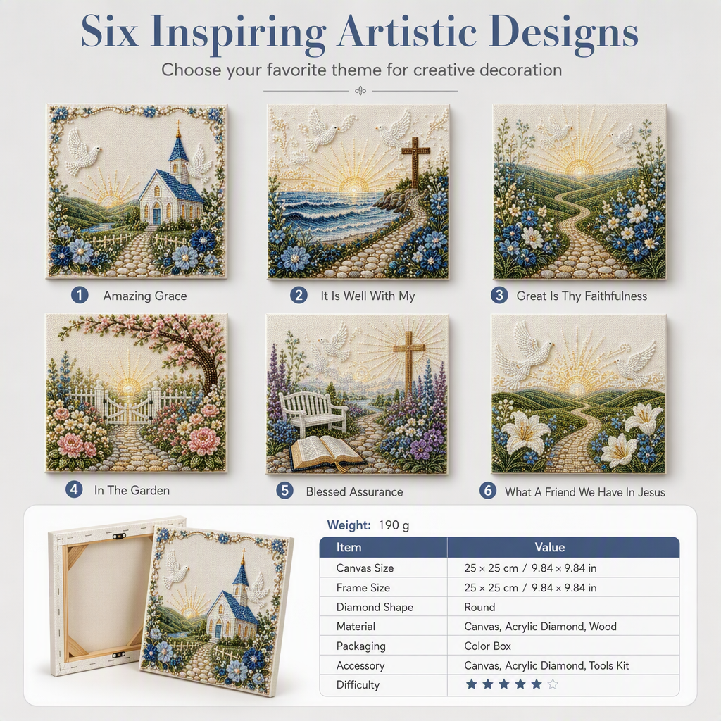 🕊️ Himmel & Erinnerung Perlenkunst-Set-Kollektion