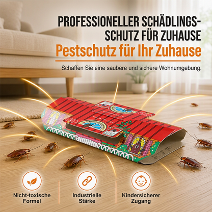 ⏳💥 50% RABATT! 🏠 5 Stück Professionelle Kakerlakenfalle – Ungiftig & effektiv ✨